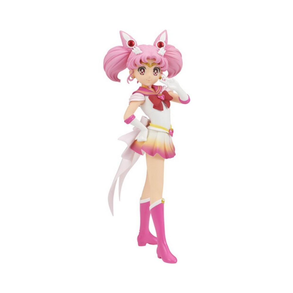 Pretty Guardian Sailor Moon Eternal the Movie -SUPER SAILOR CHIBI MOON-(ver.A) GLITTER&GLAMOURS Figure By Banpresto - Figures figuresforless figuresforless