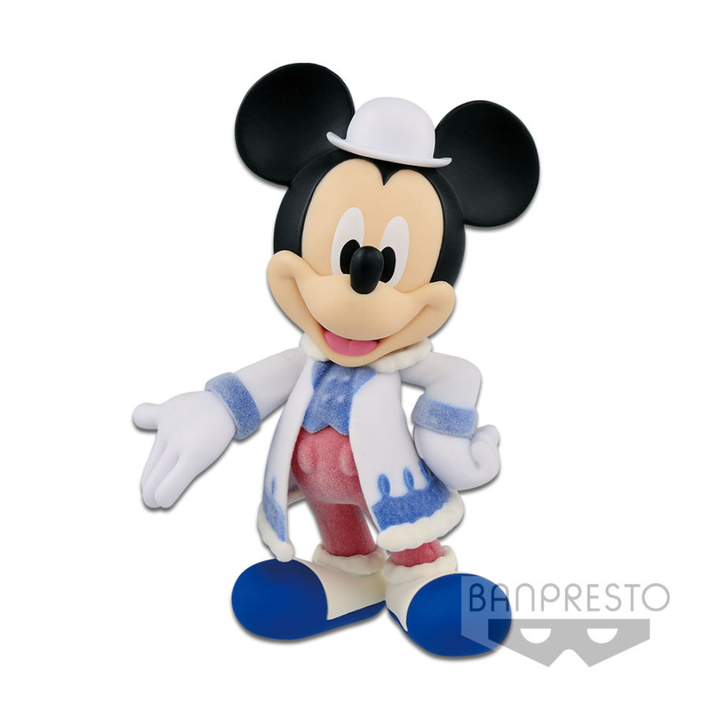 Disney Mickey Mouse Fluffy Puffy Q Posket Figure Version A by Banpresto - Figures figuresforless figuresforless