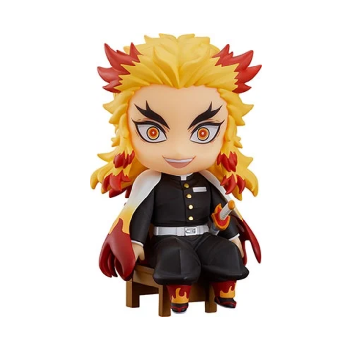 Demon Slayer Kimetsu No Yaiba Kyojuro Rengoku Nendoroid Swacchao! Figure by Good Smile Company - Figures figuresforless figuresforless