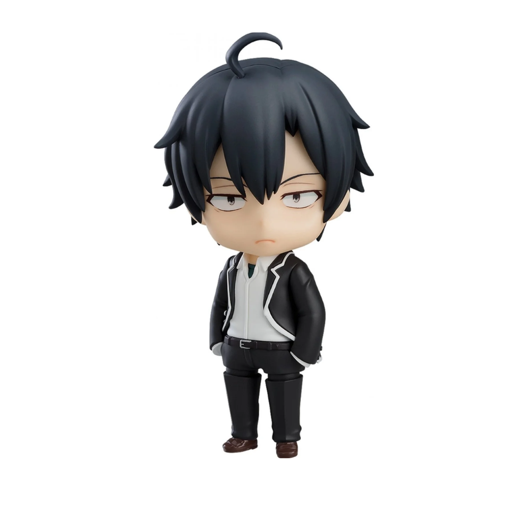 My Teen Romantic Comedy SNAFU Climax: Hachiman Hikigaya Nendoroid PVC Figure by Good Smile Company - Figures figuresforless figuresforless