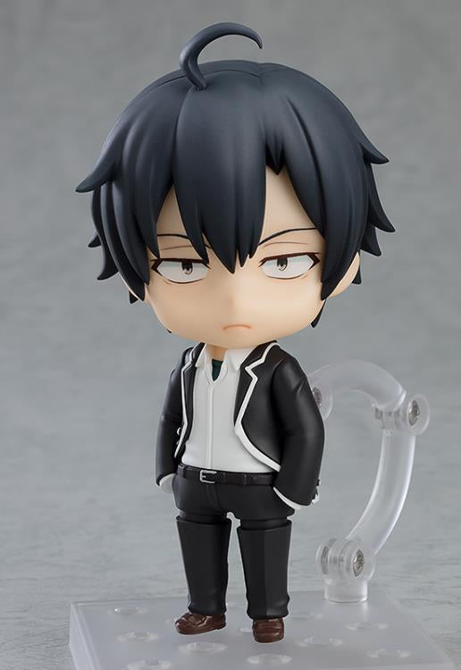My Teen Romantic Comedy SNAFU Climax: Hachiman Hikigaya Nendoroid PVC Figure by Good Smile Company - Figures figuresforless figuresforless