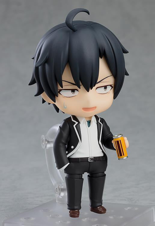 My Teen Romantic Comedy SNAFU Climax: Hachiman Hikigaya Nendoroid PVC Figure by Good Smile Company - Figures figuresforless figuresforless