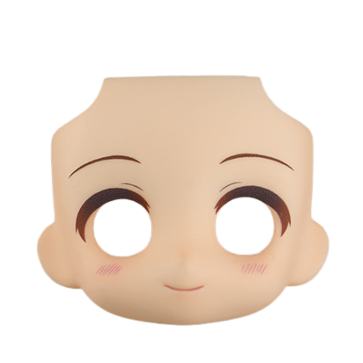 Nendoroid Doll Customizable Face Plate 01 (Almond Milk) by Good Smile Company - Accessories figuresforless figuresforless