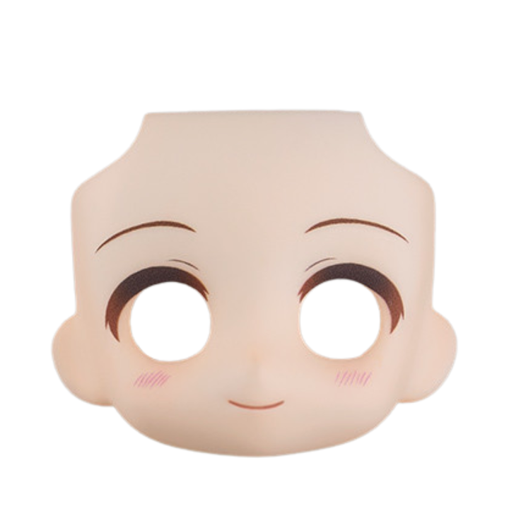 Nendoroid Doll Customizable Face Plate 01 (Cream) by Good Smile Company - Accessories figuresforless figuresforless