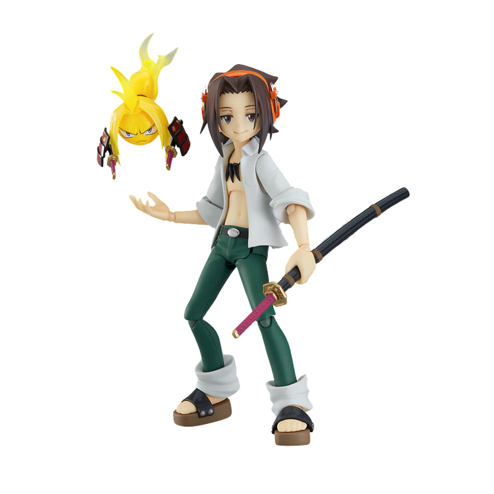 Shaman King: Yoh Asakura Figma Action Figure by Max Factory - Figures figuresforless figuresforless