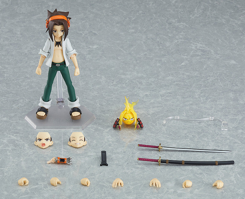 Shaman King: Yoh Asakura Figma Action Figure by Max Factory - Figures figuresforless figuresforless