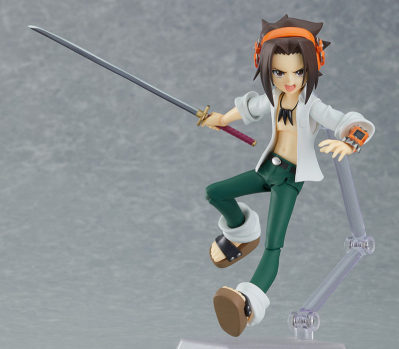 Shaman King: Yoh Asakura Figma Action Figure by Max Factory - Figures figuresforless figuresforless