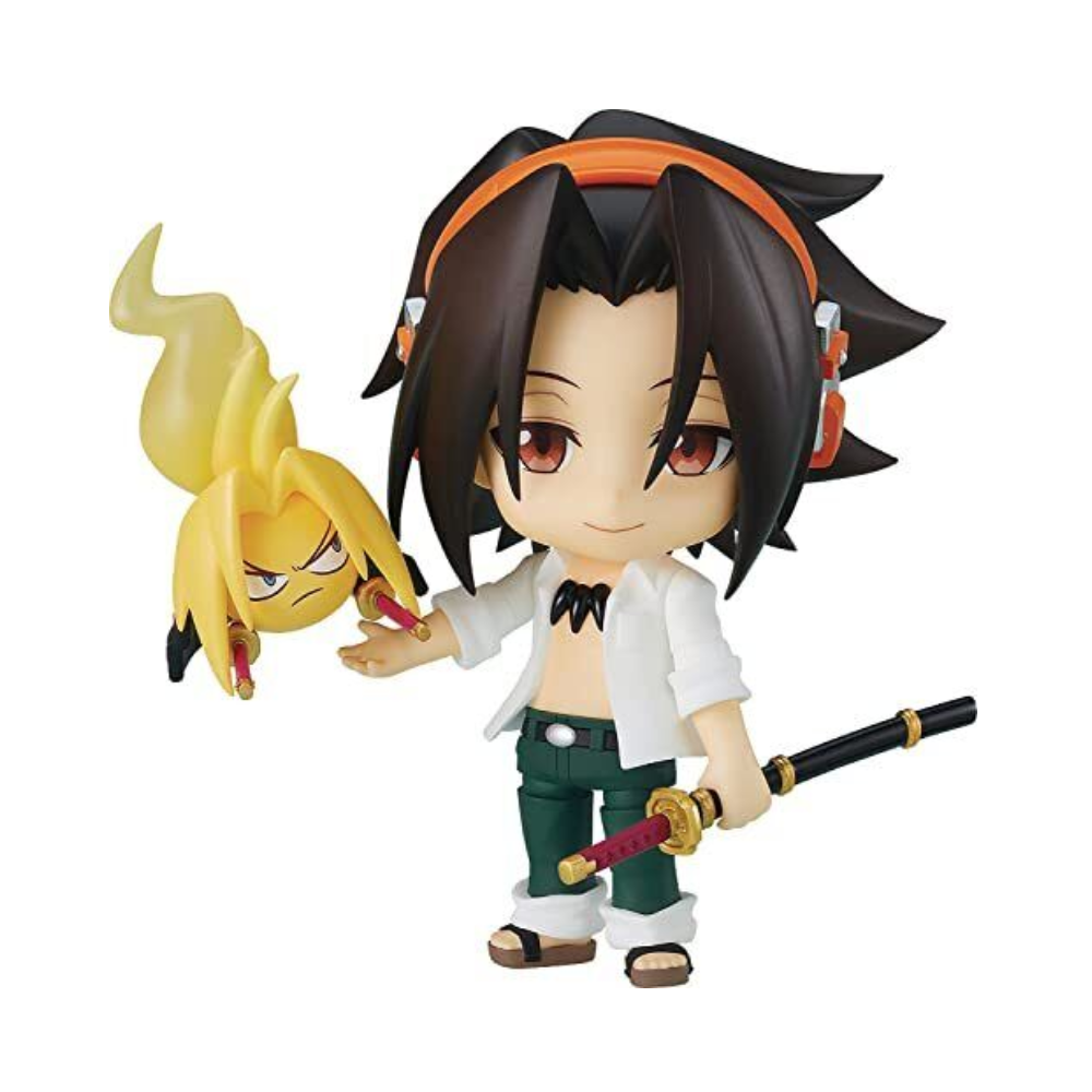 Shaman King Yoh Asakura Nendoroid Figure by Good Smile Company - Figures figuresforless figuresforless