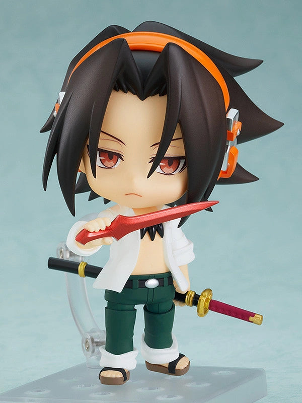 Shaman King Yoh Asakura Nendoroid Figure by Good Smile Company - Figures figuresforless figuresforless