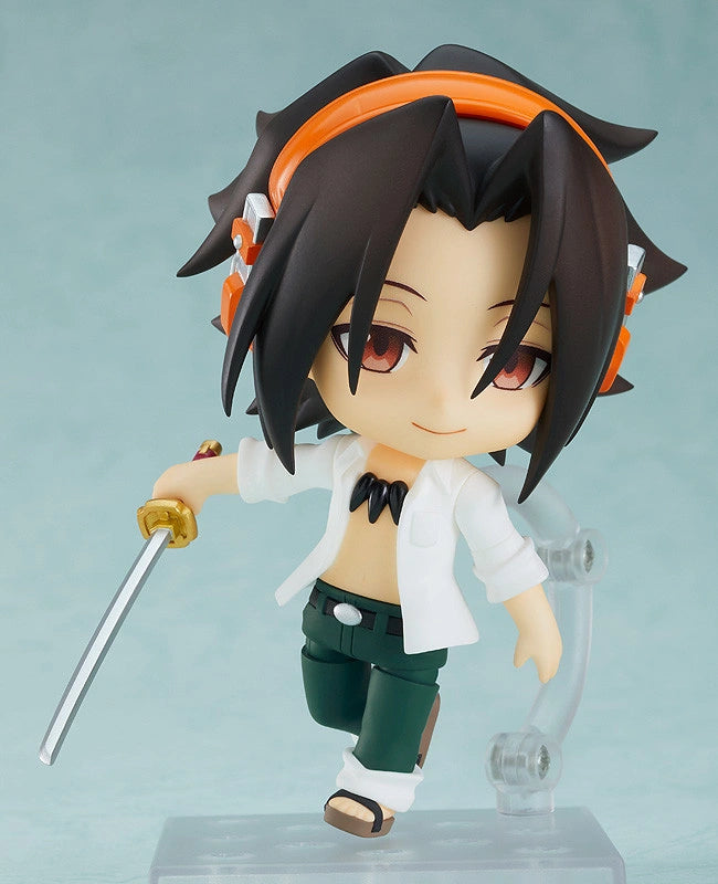 Shaman King Yoh Asakura Nendoroid Figure by Good Smile Company - Figures figuresforless figuresforless