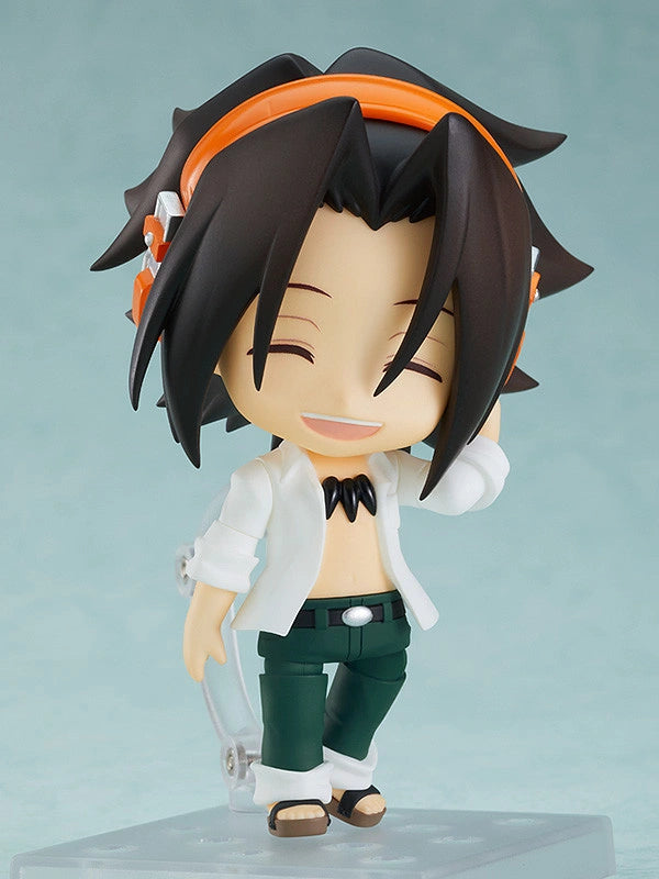 Shaman King Yoh Asakura Nendoroid Figure by Good Smile Company - Figures figuresforless figuresforless