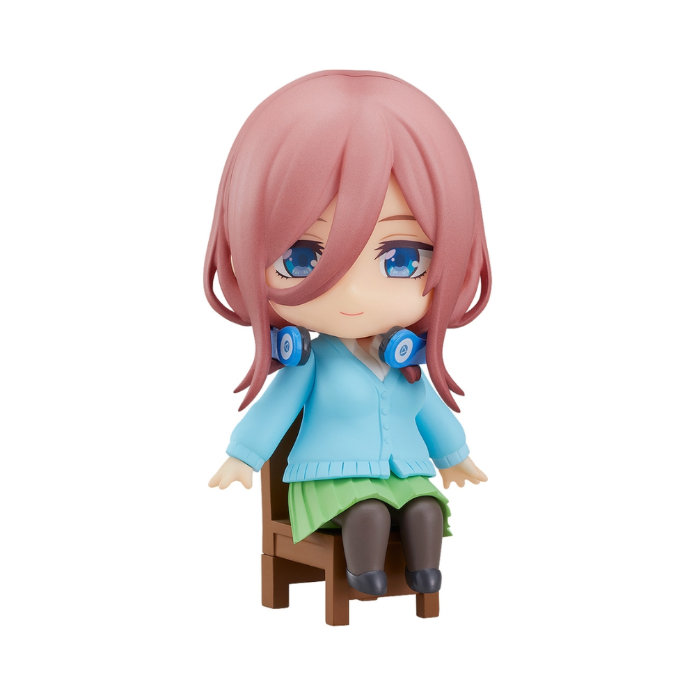 The Quintessential Quintuplets Miku Nakano Nendoroid Swacchao! Action Figure by Good Smile Company - Figures figuresforless figuresforless