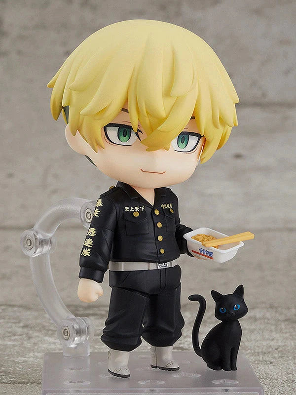 Tokyo Revengers Chifuyu Matsuno Nendoroid Action Figure by Good Smile Company - Figures figuresforless figuresforless