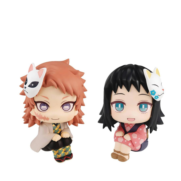 Demon Slayer Kimetsu no Yaiba: Sabito & Makomo Set Lookup Figure (with Gift) by MegaHouse - Figures figuresforless figuresforless