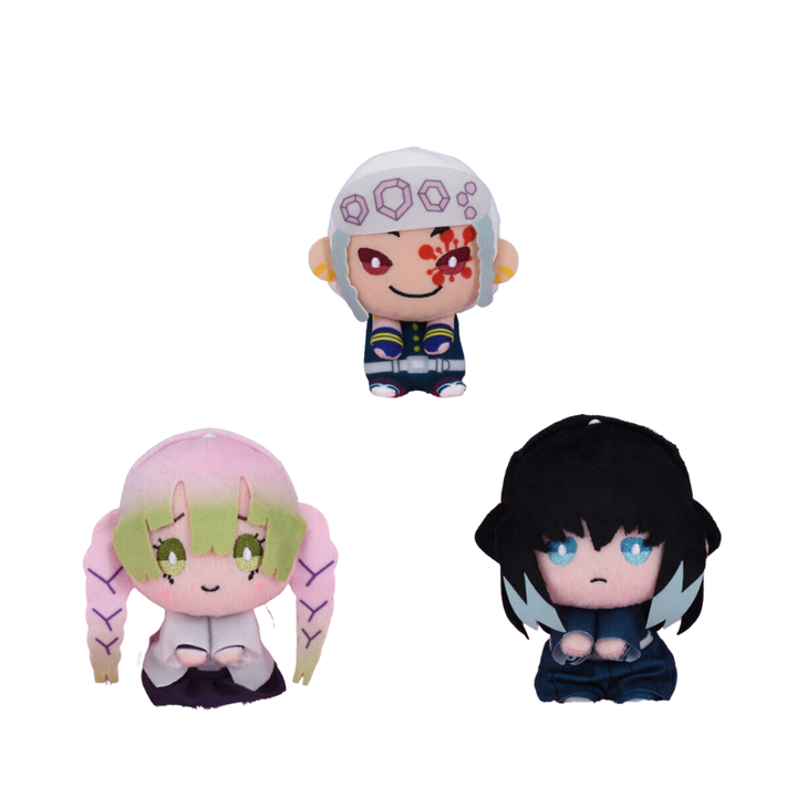 Demon Slayer: Kimetsu no Yaiba MP Mascot Vol.5 ( Mitsuri Kanroji/Tengen Uzui/Muichiro Tokito) (1 Random) - Plush figuresforless figuresforless