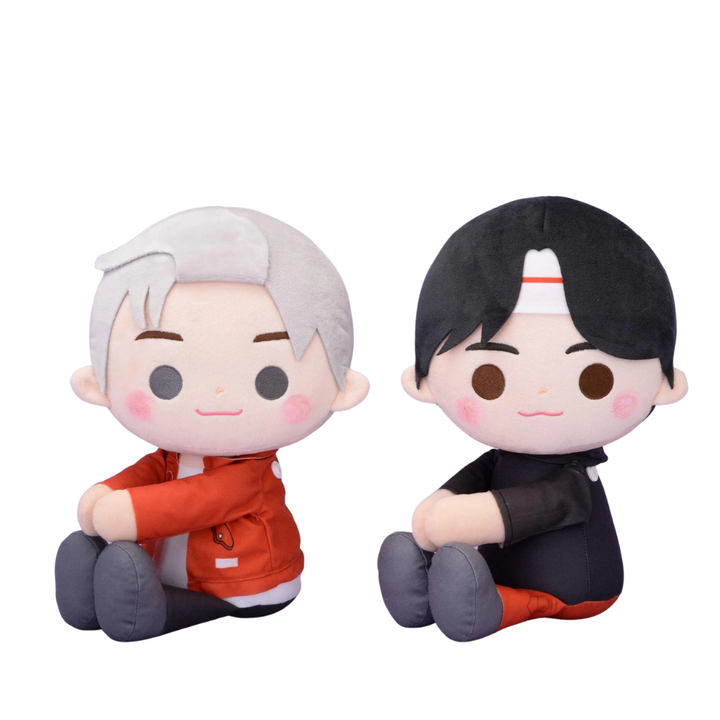 BTS Tinytan Mic Drop Attaching Plush Rm/Jin by Sega (1 Random) - Plush figuresforless figuresforless