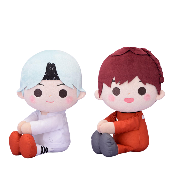 BTS Tinytan Mic Drop Attaching Plush Suga / J-Hope by Sega ( 1 Random) - Plush figuresforless figuresforless