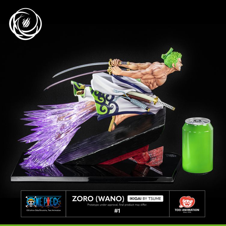One Piece Zoro by Ikigai Tsume - Figures figuresforless figuresforless